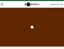 Tablet Screenshot of pantarei.rs